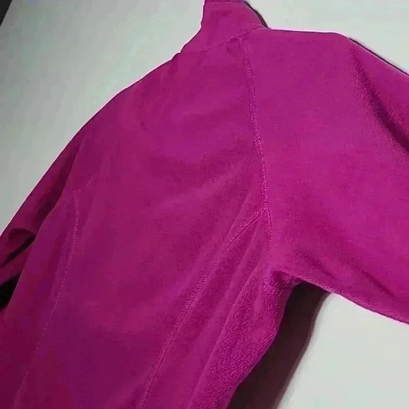 EDDIE BAUER Ladies Full-Zip Microfleece Pink Jacket EB225 Size Medium - Picture 12 of 13